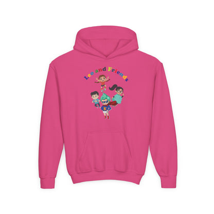 Youth Heavy Blend Hooded Sweatshirt - Leo & Friends - [[{"value":"Wonderwear Kid"}]]