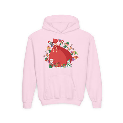 Youth Heavy Blend Hooded Sweatshirt - Super kiddo and big gift - [[{"value":"Wonderwear Kid"}]]