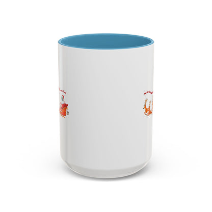 Accent Coffee Mug - Santa kiddo - [[{"value":"Wonderwear Kid"}]]