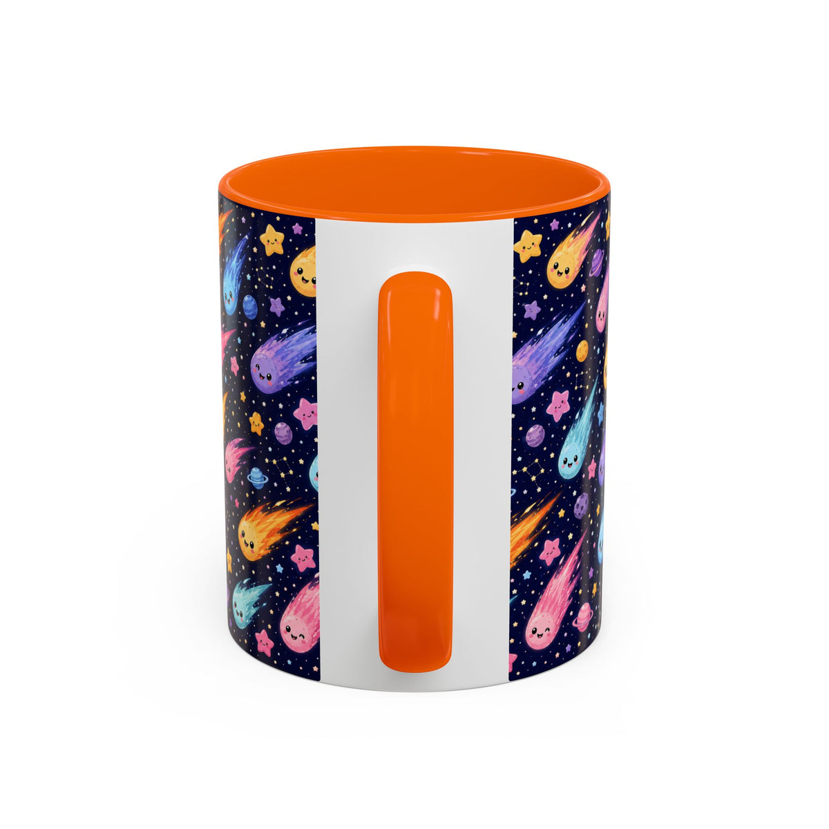 Accent Coffee Mug  (11/15 oz) - Cosmic Comet
