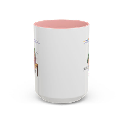 Accent Coffee Mug - WonderWear Origin - [[{"value":"Wonderwear Kid"}]]