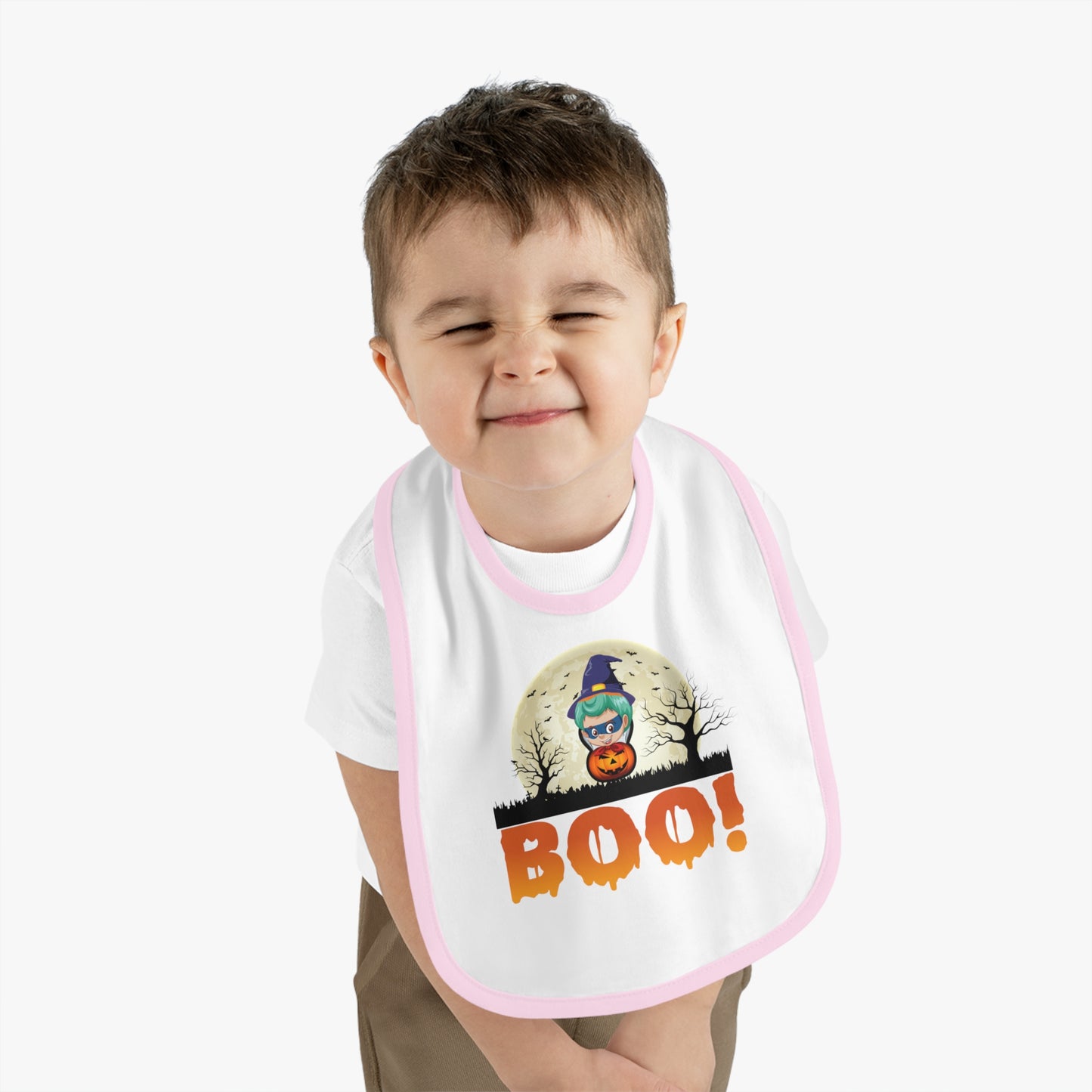 Baby Bib - Boo