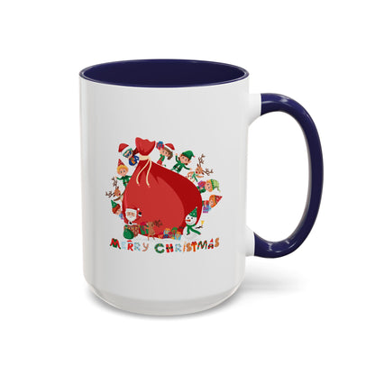 Accent Coffee Mug - Super kiddo and big christmas gift - [[{"value":"Wonderwear Kid"}]]