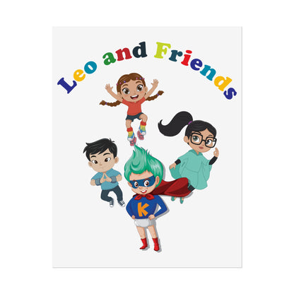 Rolled Posters - Leo & Friends - [[{"value":"Wonderwear Kid"}]]