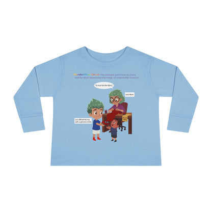 Toddler Long Sleeve Tee - WonderWear Origin - [[{"value":"Wonderwear Kid"}]]