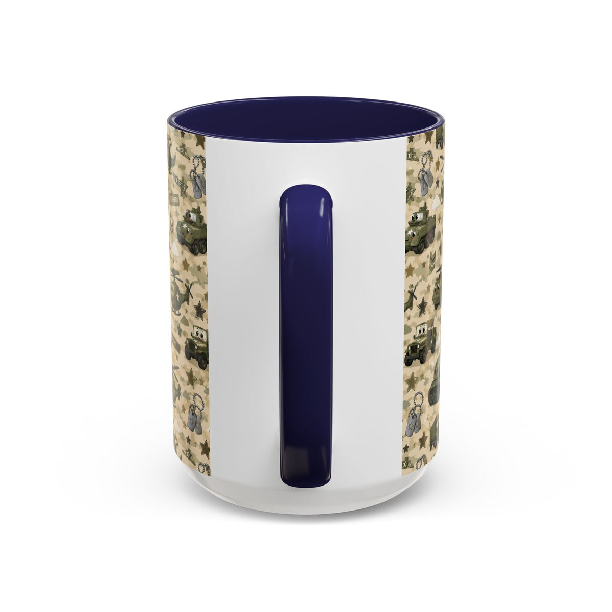 Accent Coffee Mug  (11/15 oz) - Military Kids