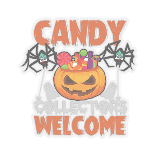 Kiss-Cut Stickers - Candy collectors by super kiddo Printify