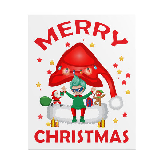 Rolled Posters - Merry christmas - [[{"value":"Wonderwear Kid"}]]