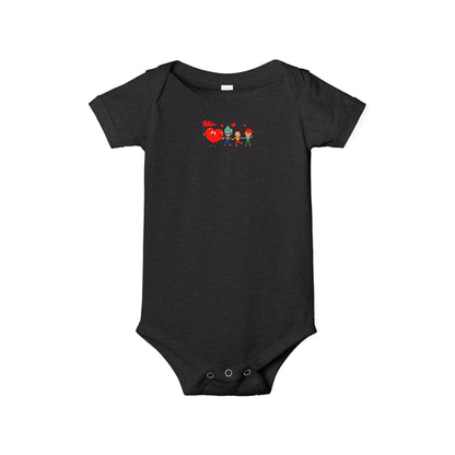 Infant Jersey One Piece - Valentines - Holding hands - [[{"value":"Wonderwear Kid"}]]