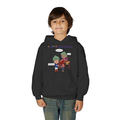 Youth Heavy Blend Hooded Sweatshirt - WonderWear Origin - [[{"value":"Wonderwear Kid"}]]