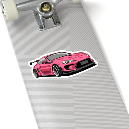 Kiss-Cut Vinyl Decals - Toyota 86 Printify