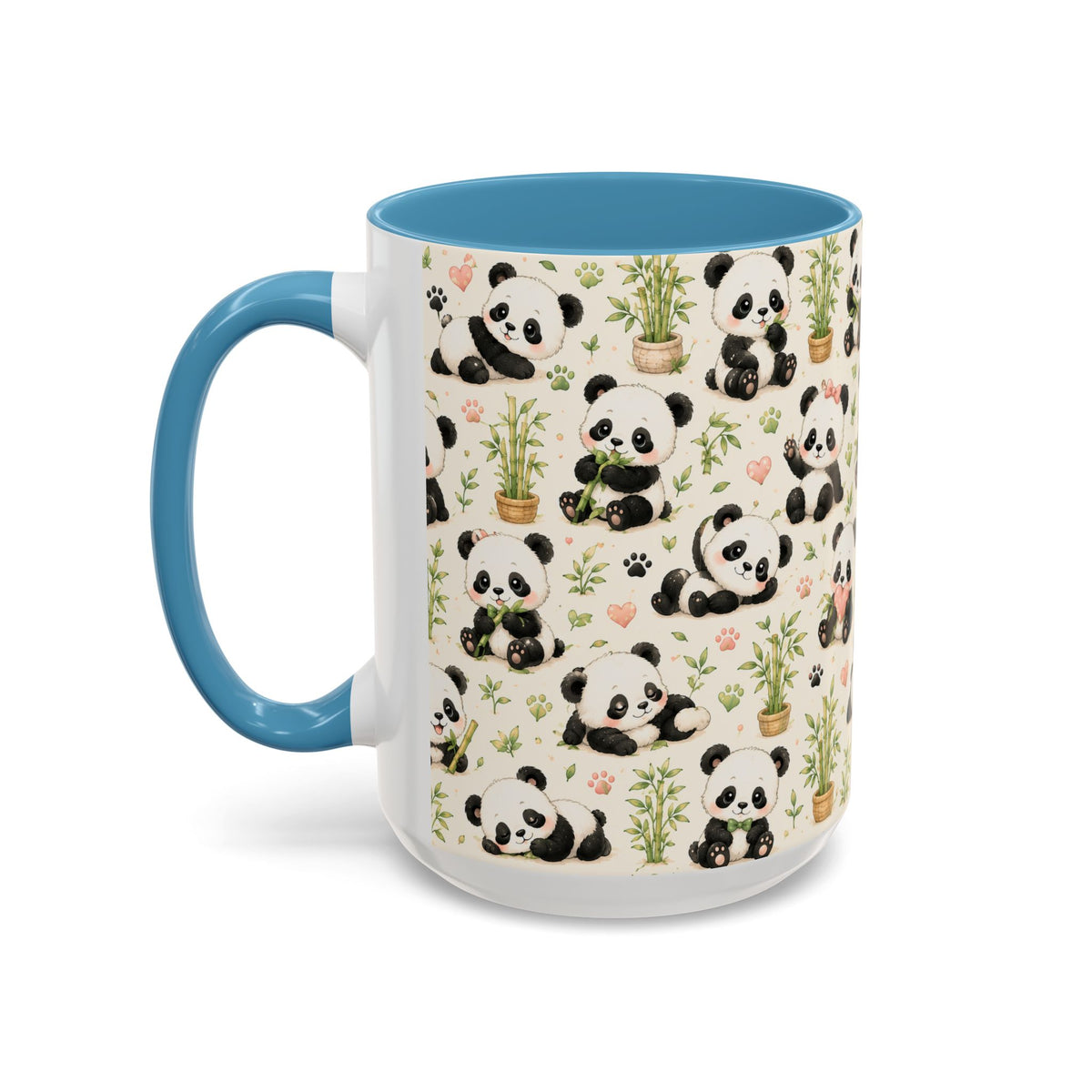 Accent Coffee Mug  (11/15 oz) - baby pandas