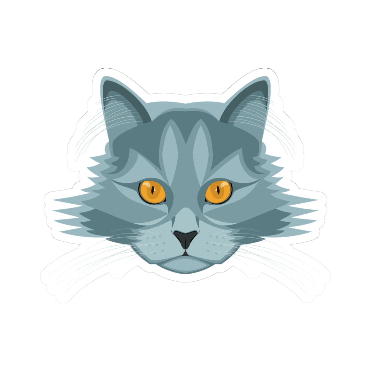 Kiss-Cut Stickers - Persian long hair