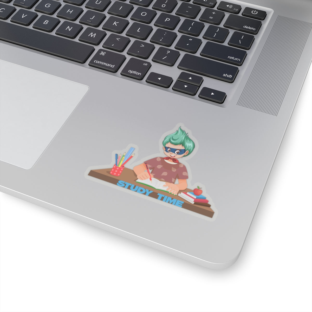 Kiss-Cut Stickers - Super kiddo studying - [[{"value":"Wonderwear Kid"}]]
