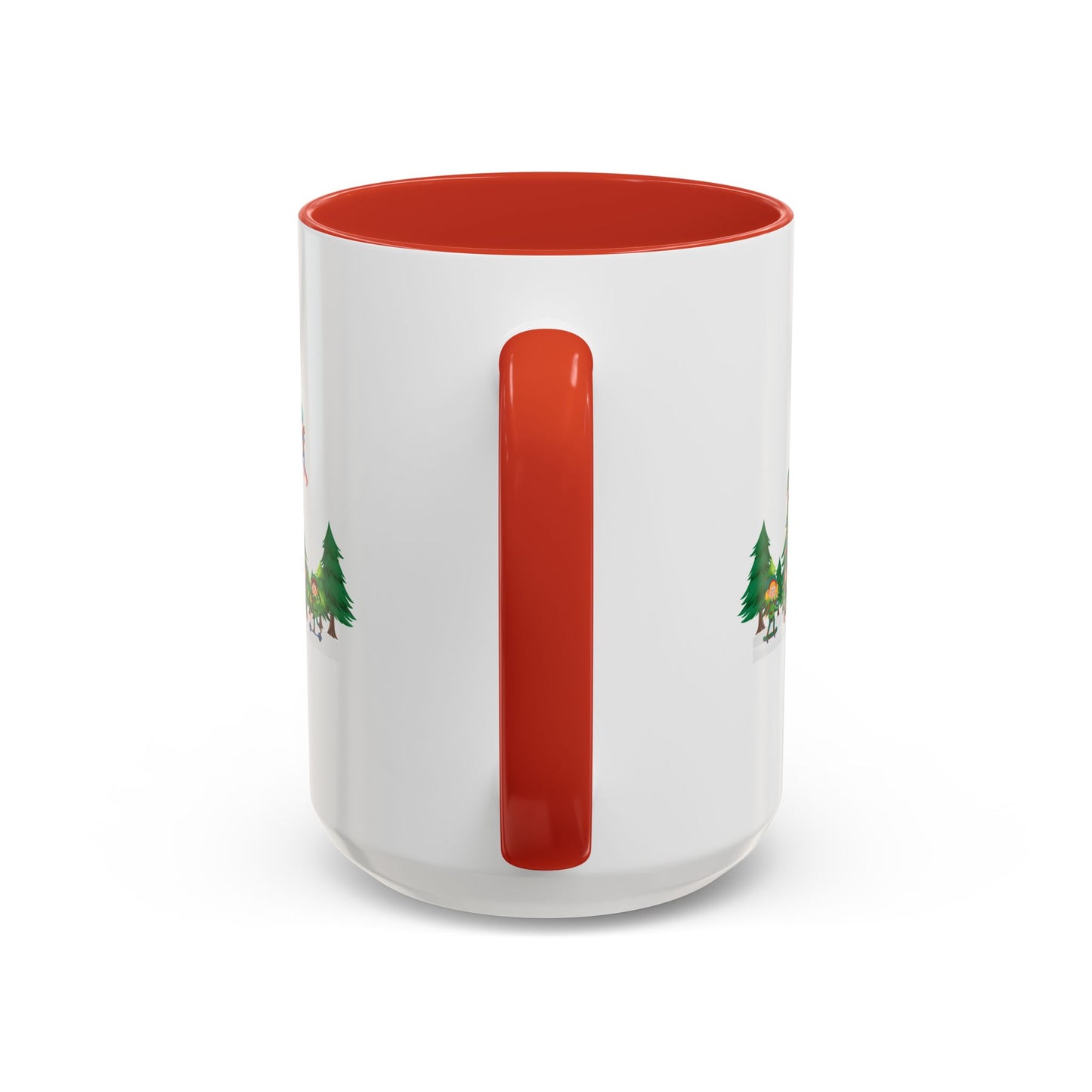 Accent Coffee Mug - Super kiddo putting the stars