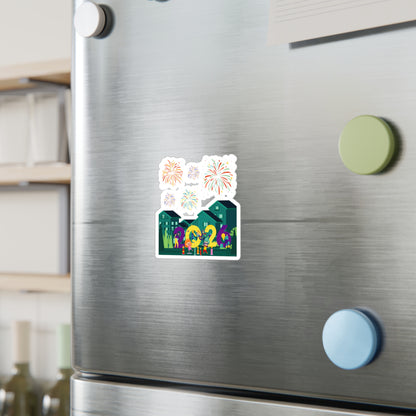 Christmas Kiss-Cut Vinyl Decals – Super kiddo on house - [[{"value":"Wonderwear Kid"}]]