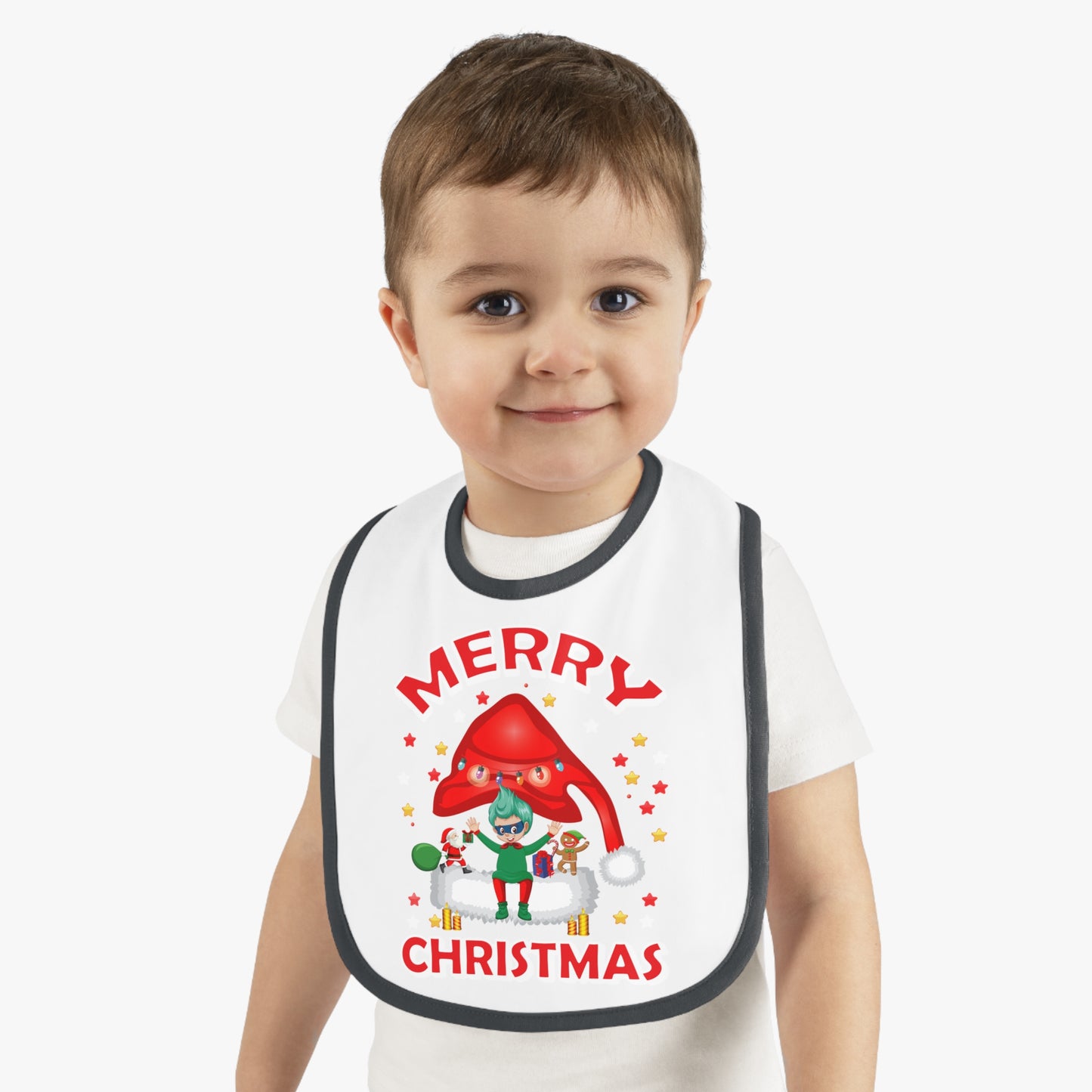 Baby Bib - Merry christmas