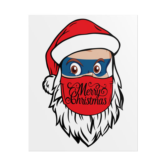 Rolled Posters - Santa Super kiddo - [[{"value":"Wonderwear Kid"}]]