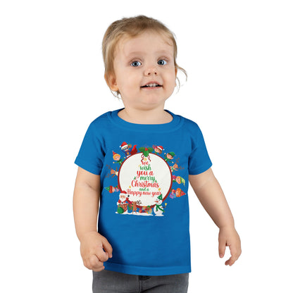 Toddler T-shirt - We wish you a merry Christmas - [[{"value":"Wonderwear Kid"}]]