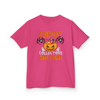 Kids Heavy Cotton™ Tee - Candy collectors by super kiddo Printify