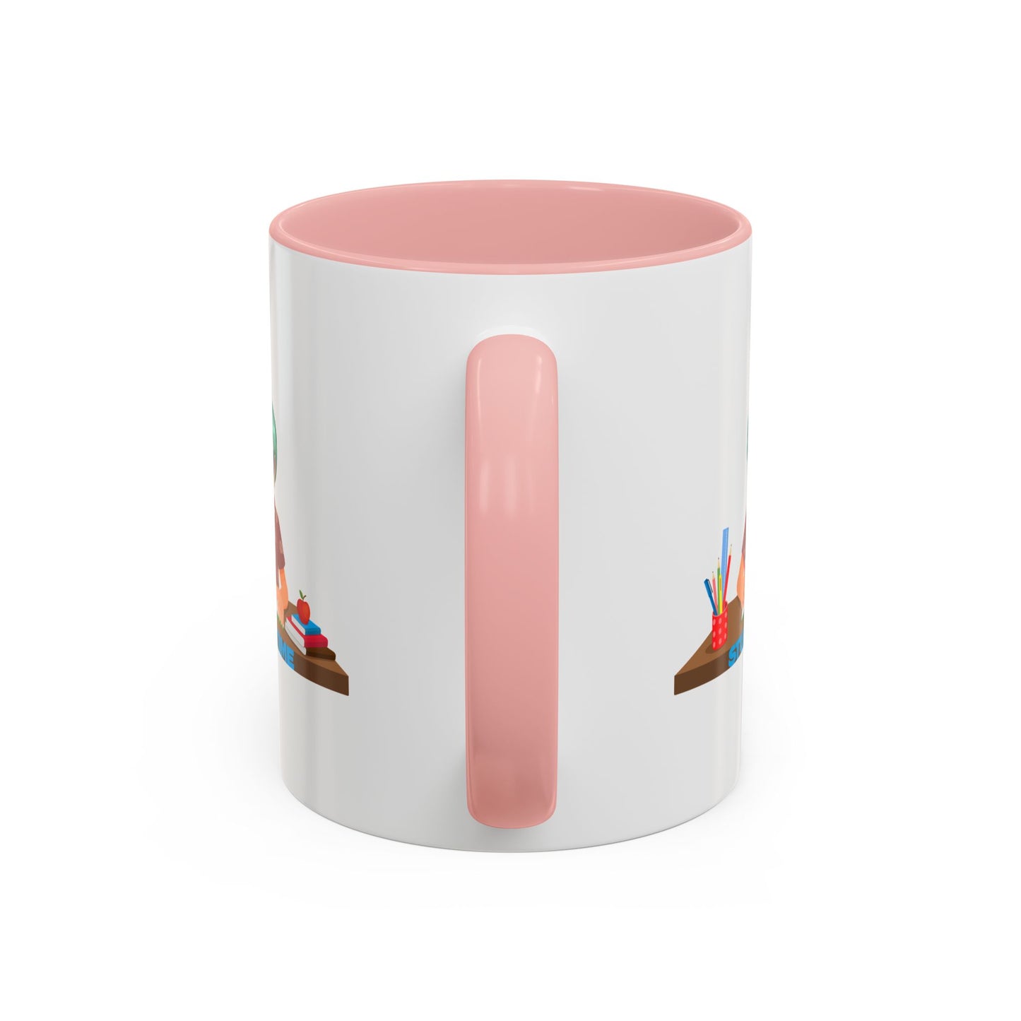 Accent Coffee Mug - Super kiddo studying