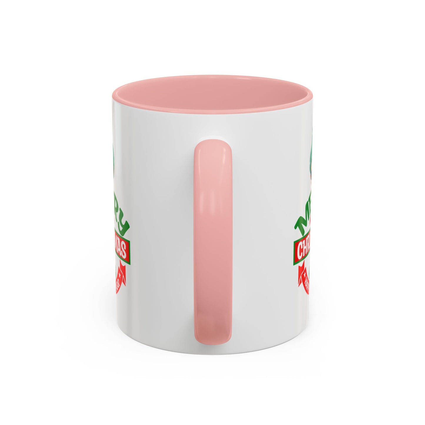 Accent Coffee Mug - Merry chridtmas from super kiddo