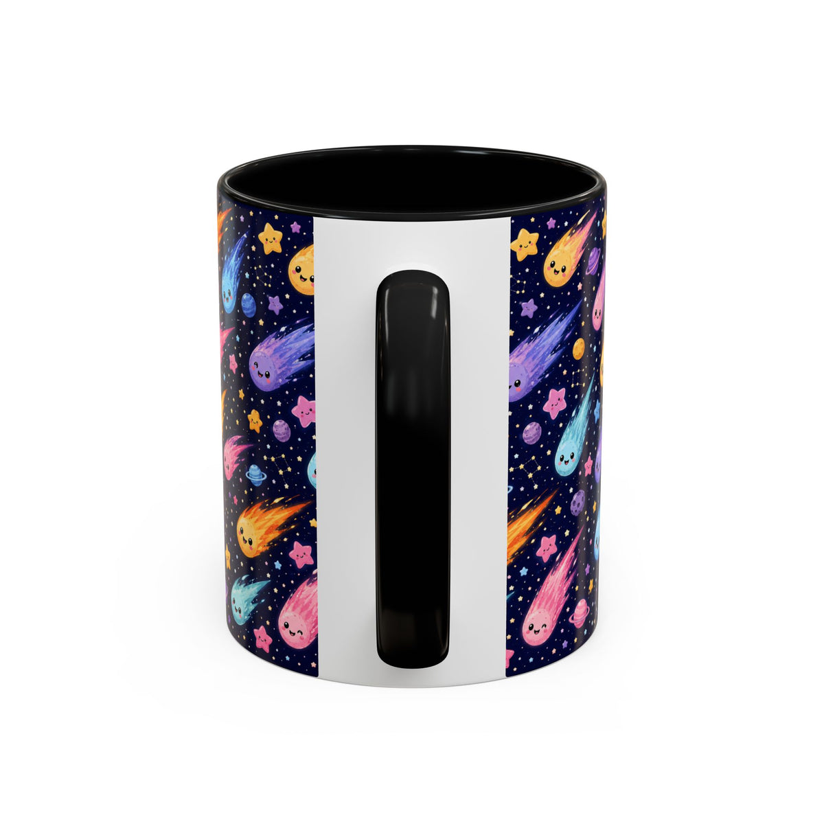 Accent Coffee Mug  (11/15 oz) - Cosmic Comet