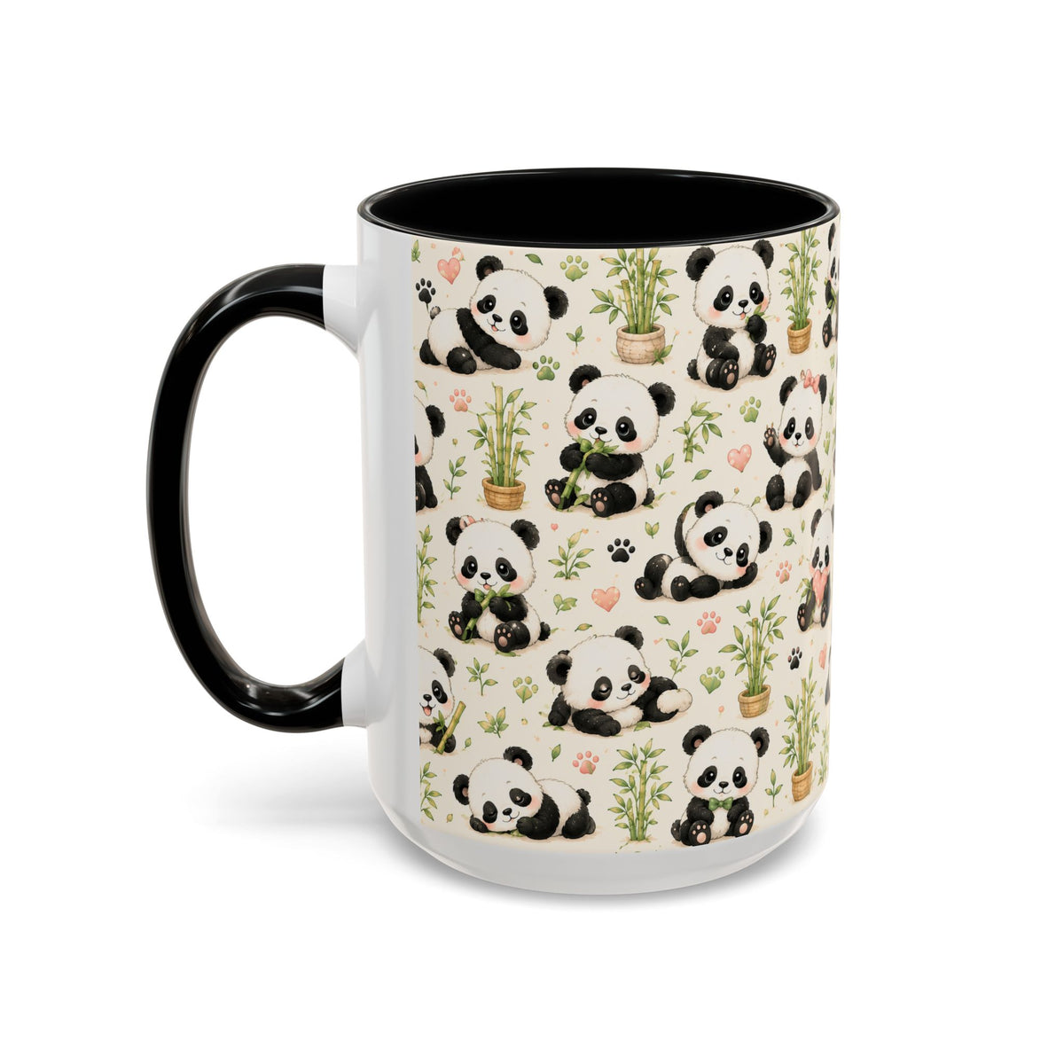 Accent Coffee Mug  (11/15 oz) - baby pandas