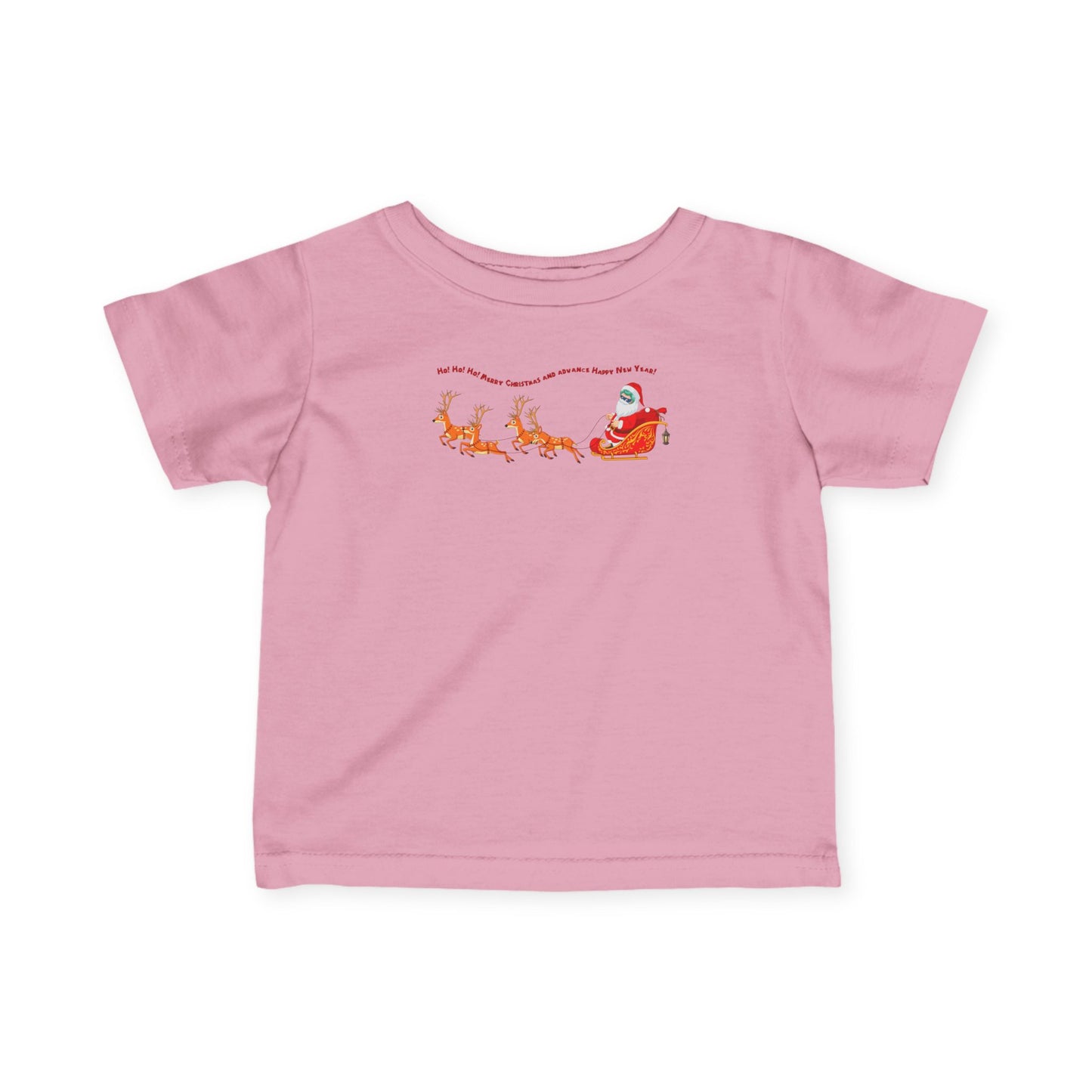 Infant Fine Jersey Tee - Santa kiddo - [[{"value":"Wonderwear Kid"}]]