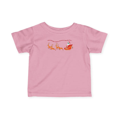 Infant Fine Jersey Tee - Santa kiddo - [[{"value":"Wonderwear Kid"}]]