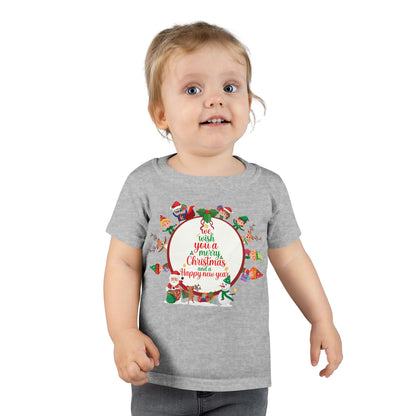 Toddler T-shirt - We wish you a merry Christmas - [[{"value":"Wonderwear Kid"}]]