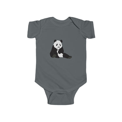 Baby Laughing Panda Bodysuit - Infant Onesie Printify