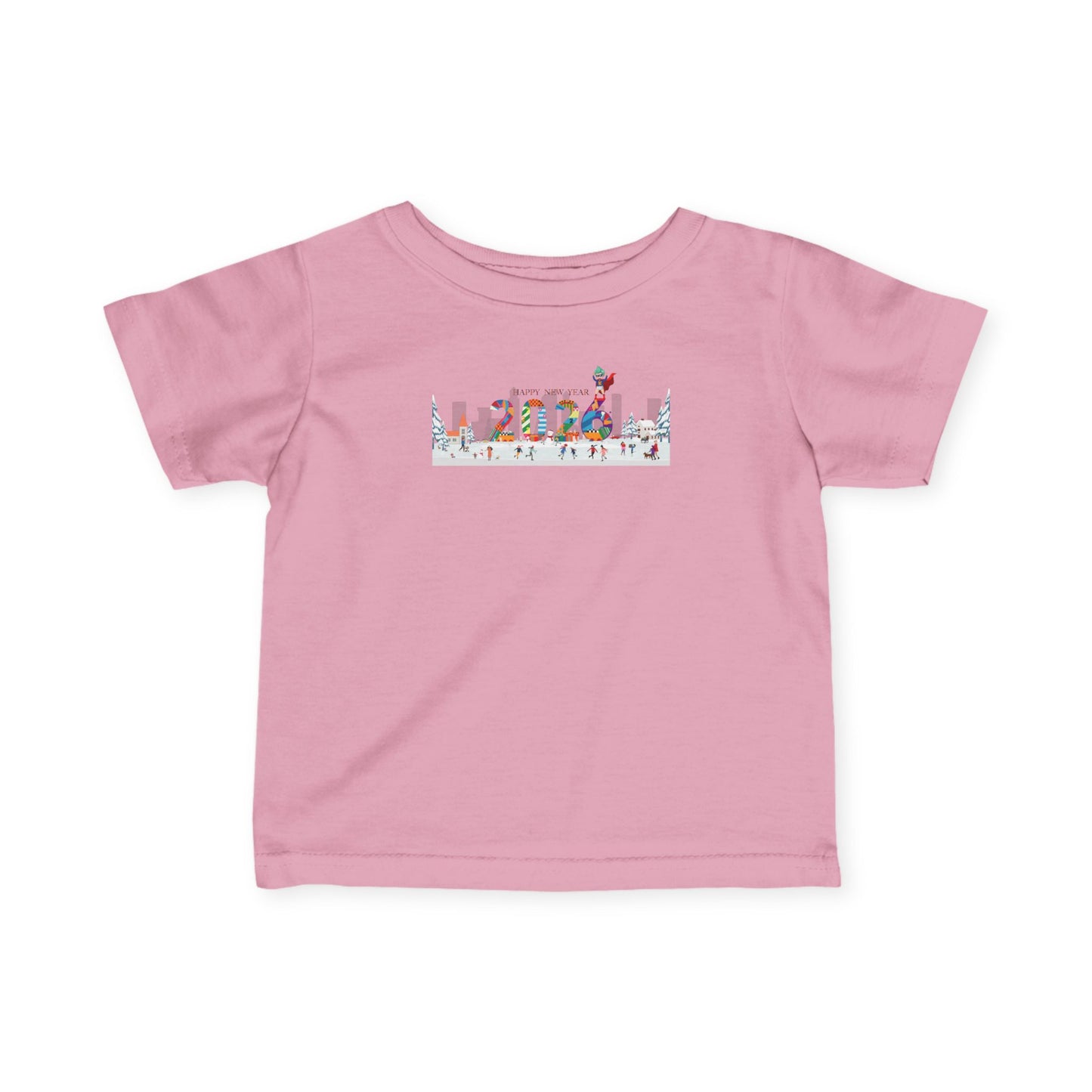 Infant Fine Jersey Tee - Happy 2026 - [[{"value":"Wonderwear Kid"}]]