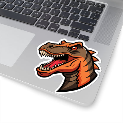 Kiss-Cut Vinyl Decals - Tyrannosaurus rex Printify