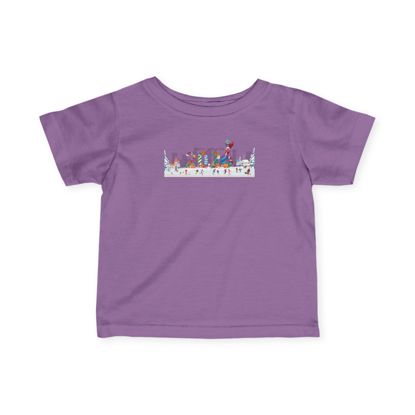 Infant Fine Jersey Tee - Happy 2026 - [[{"value":"Wonderwear Kid"}]]