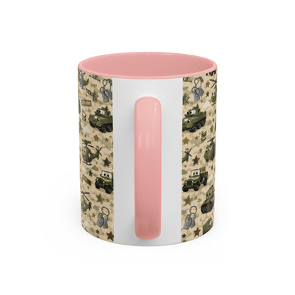 Accent Coffee Mug  (11/15 oz) - Military Kids