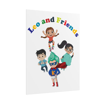 Rolled Posters - Leo & Friends - [[{"value":"Wonderwear Kid"}]]