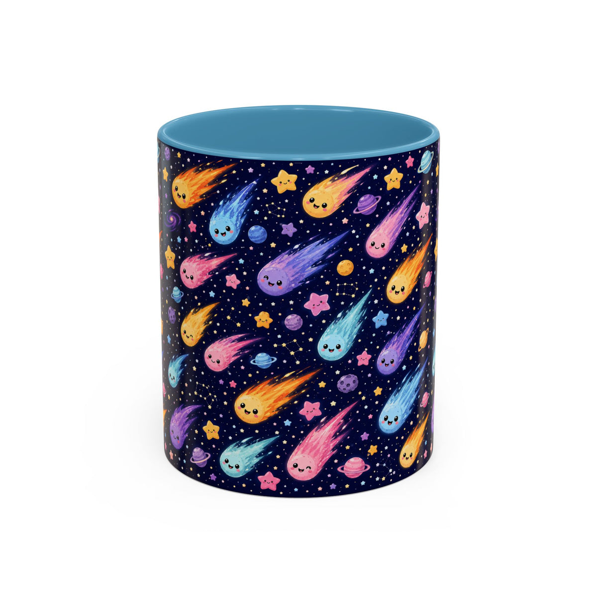 Accent Coffee Mug  (11/15 oz) - Cosmic Comet