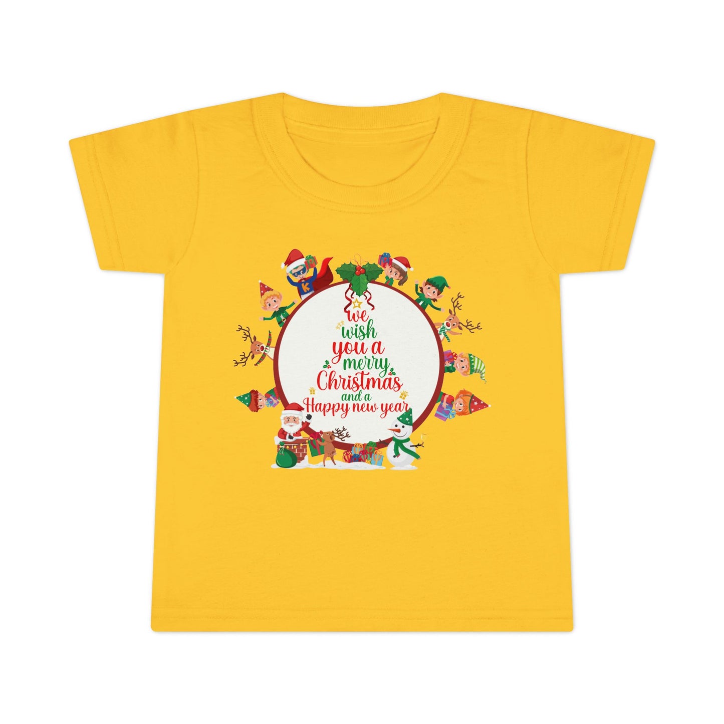 Toddler T-shirt - We wish you a merry Christmas - [[{"value":"Wonderwear Kid"}]]