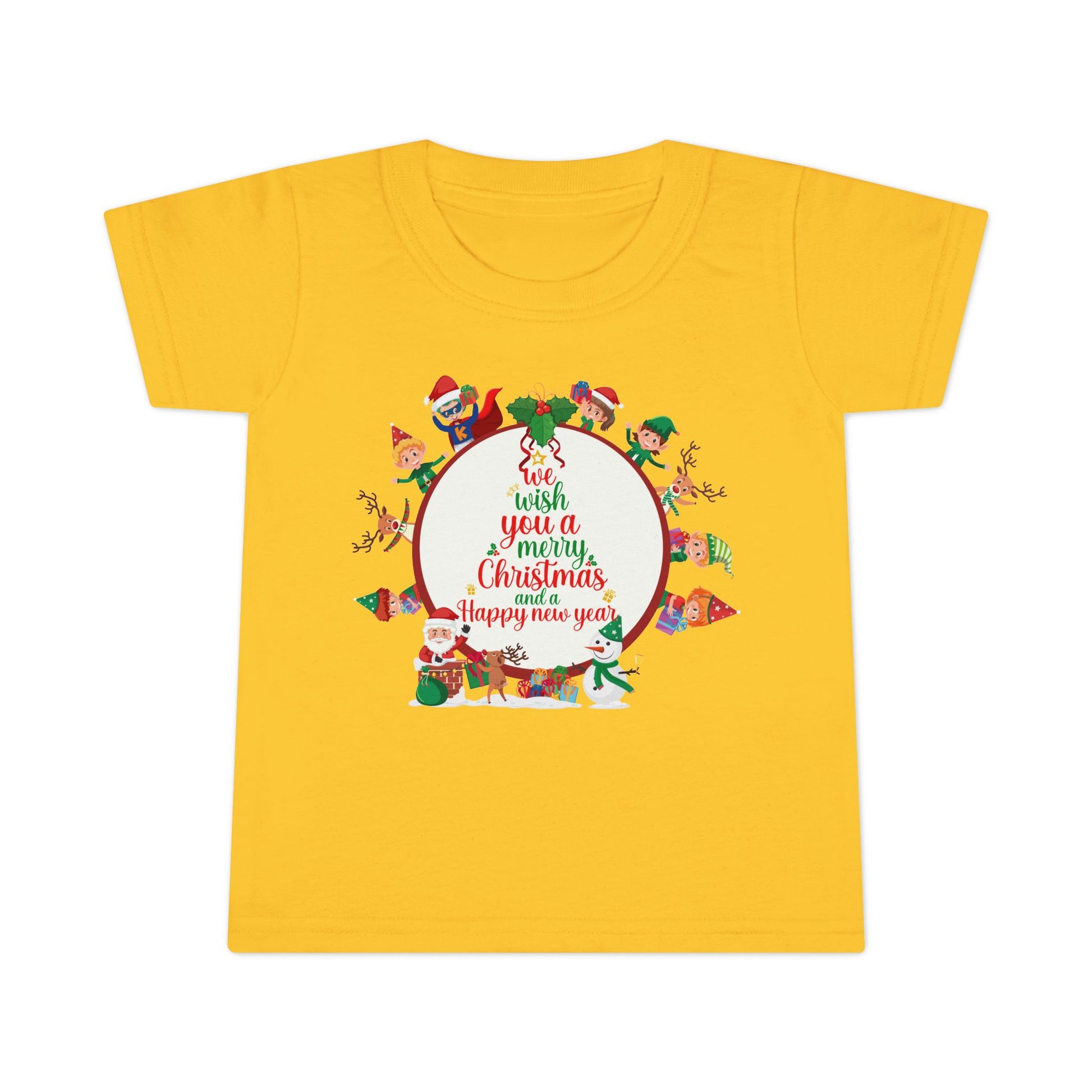 Toddler T-shirt - We wish you a merry Christmas - [[{"value":"Wonderwear Kid"}]]