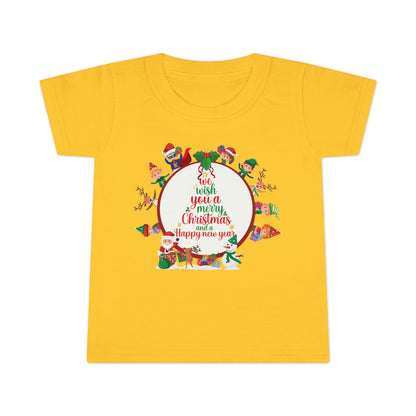 Toddler T-shirt - We wish you a merry Christmas - [[{"value":"Wonderwear Kid"}]]