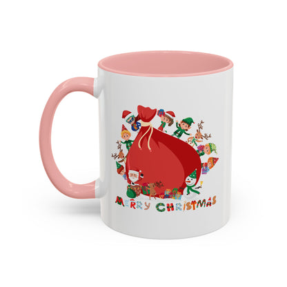 Accent Coffee Mug - Super kiddo and big christmas gift - [[{"value":"Wonderwear Kid"}]]