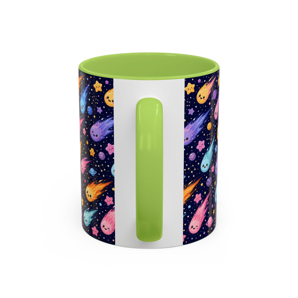 Accent Coffee Mug  (11/15 oz) - Cosmic Comet