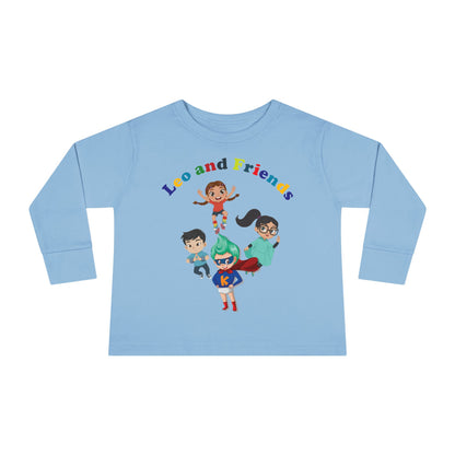 Toddler Long Sleeve Tee - Leo & Friends - [[{"value":"Wonderwear Kid"}]]