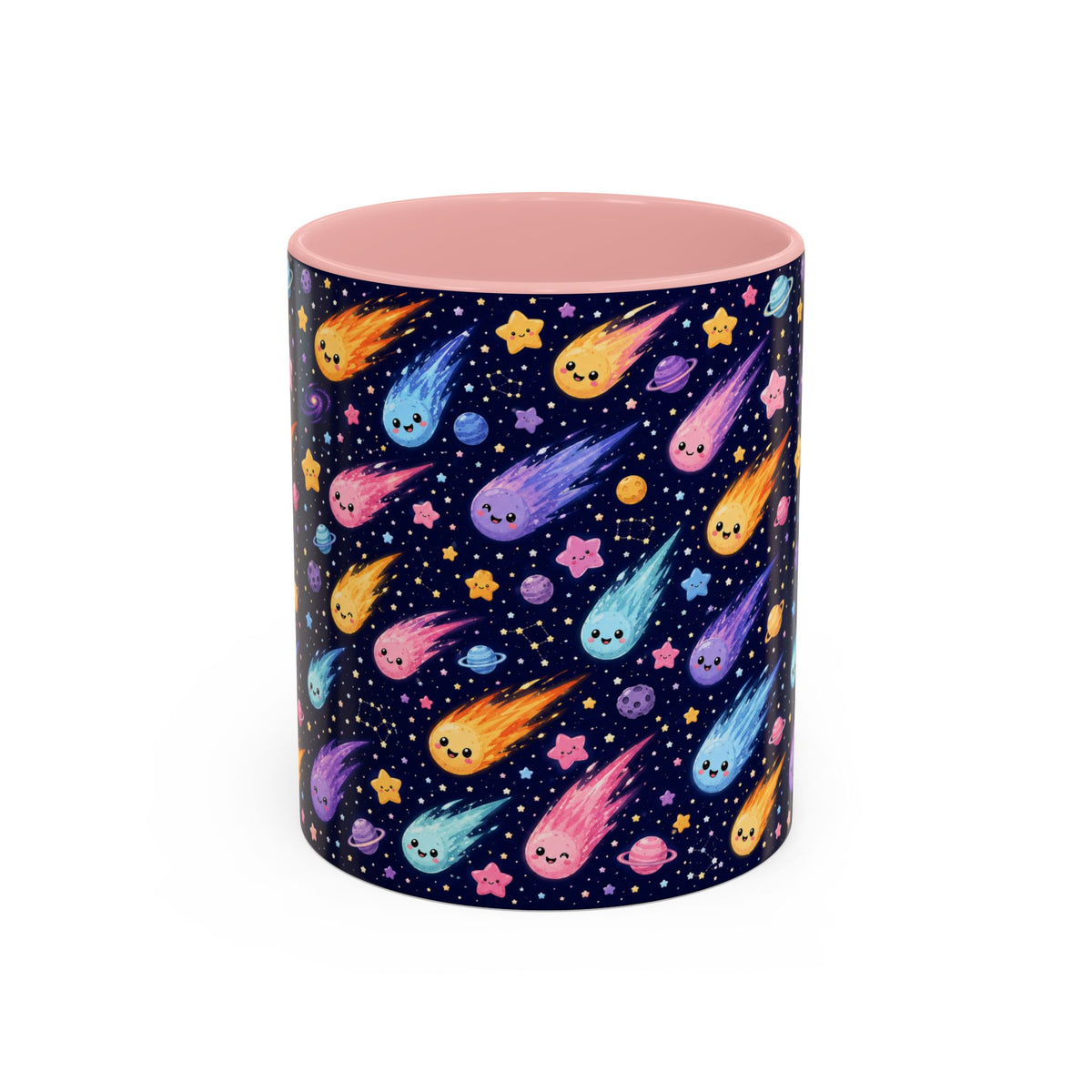 Accent Coffee Mug  (11/15 oz) - Cosmic Comet