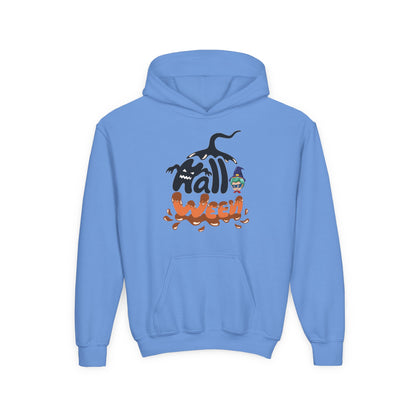 Youth Heavy Blend Hooded Sweatshirt - Holloween Printify