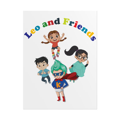 Rolled Posters - Leo & Friends - [[{"value":"Wonderwear Kid"}]]
