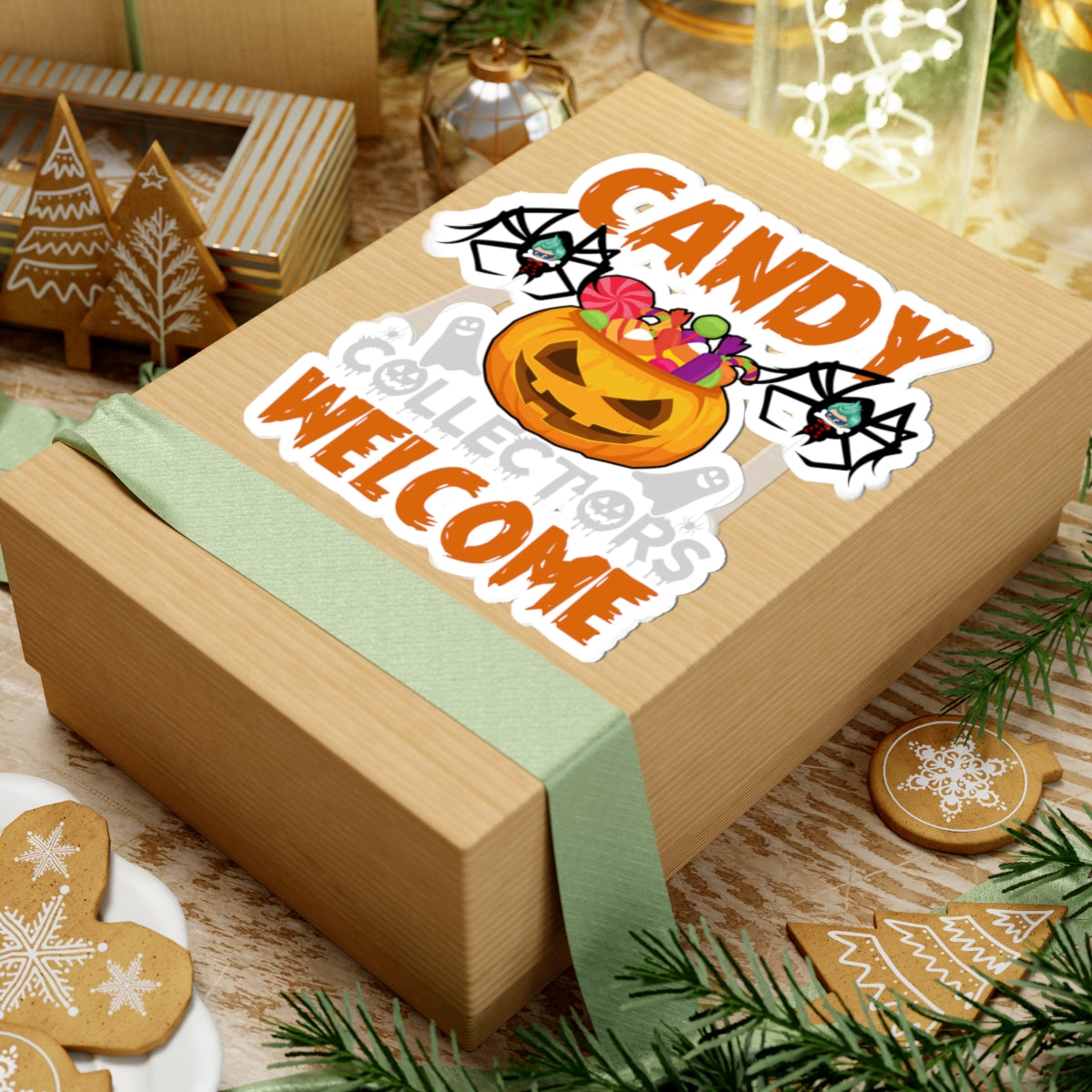 Kiss-Cut Stickers - Candy collectors by super kiddo Printify