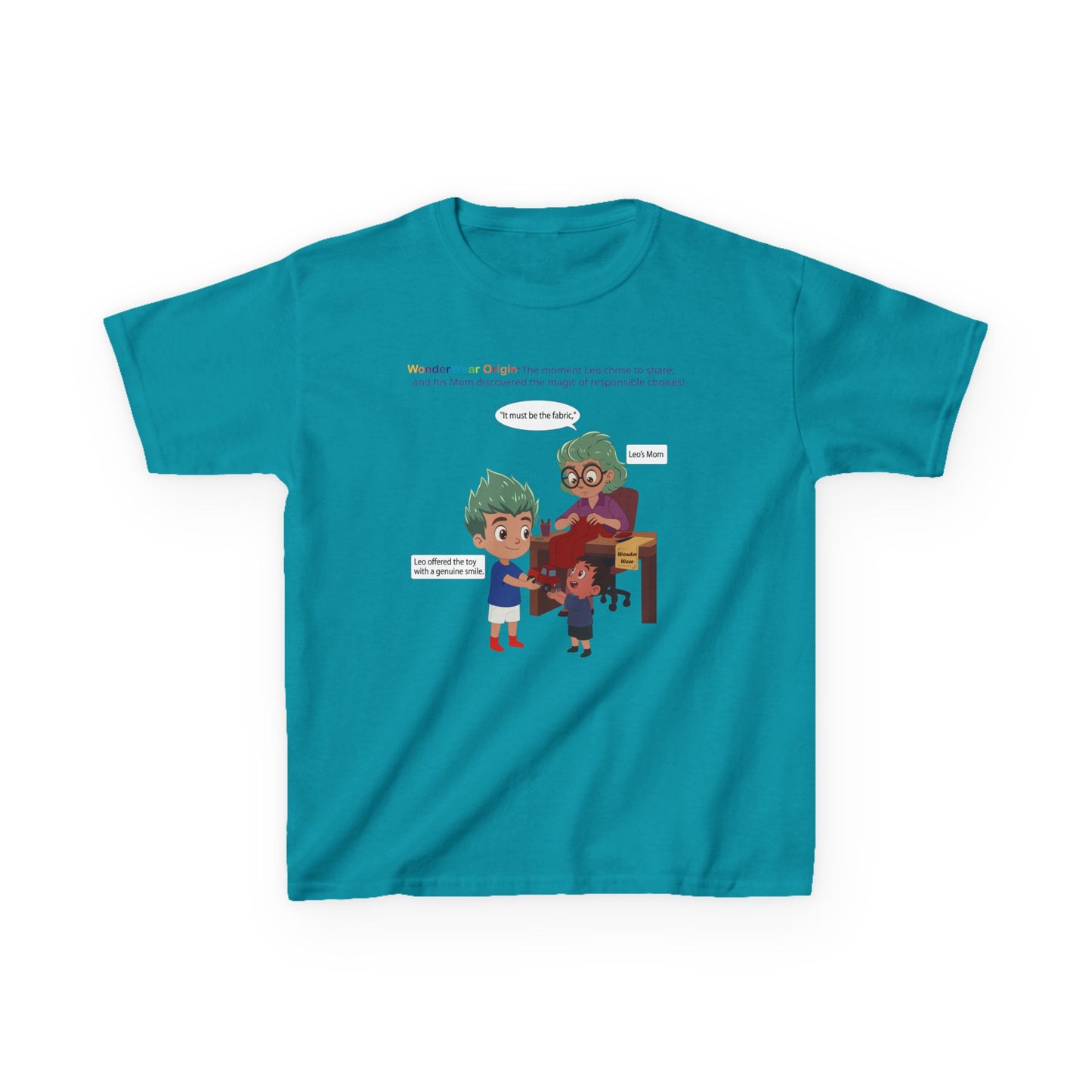 Kids Heavy Cotton™ Tee - WonderWear Origin - [[{"value":"Wonderwear Kid"}]]