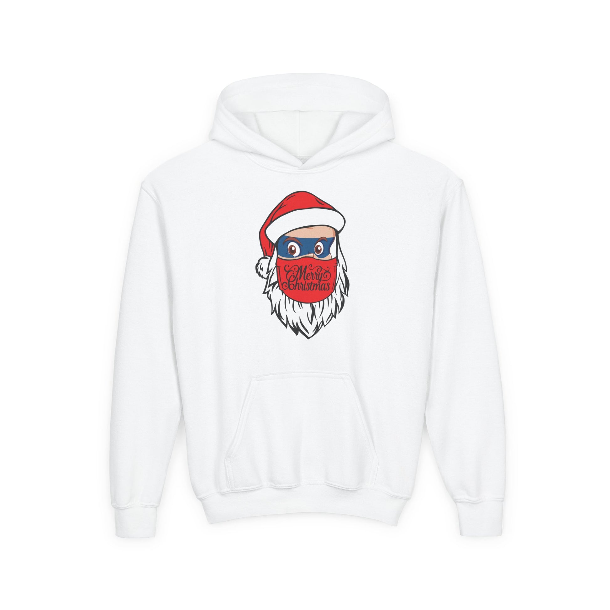 Youth Heavy Blend Hooded Sweatshirt - Santa Super kiddo - [[{"value":"Wonderwear Kid"}]]